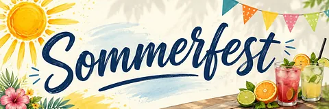 Banner Sommerfest